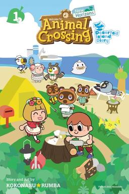 book cover of Animal Crossing New Horizons 1 : Deserted Island Diary