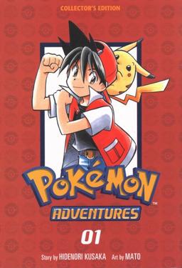 book cover of Pokemon Adventures Collector's Edition 1
