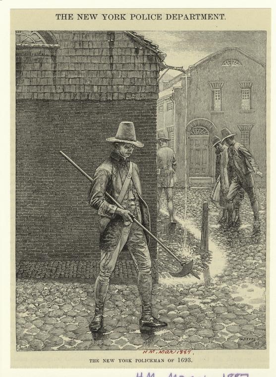 The New York Policeman Of 1693.